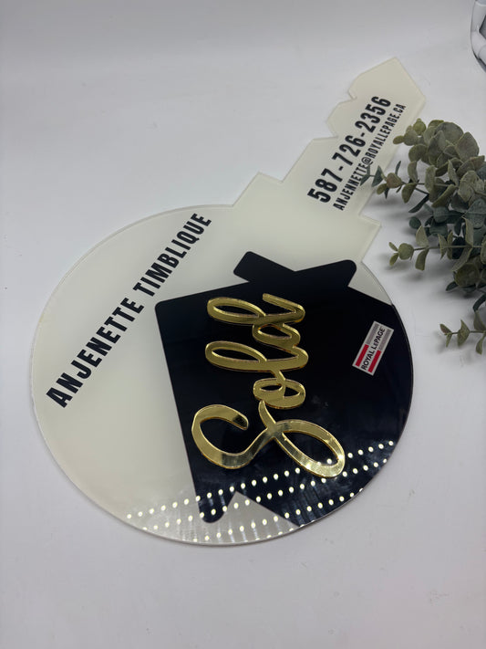 Sold Sign | Realtor Key Sign