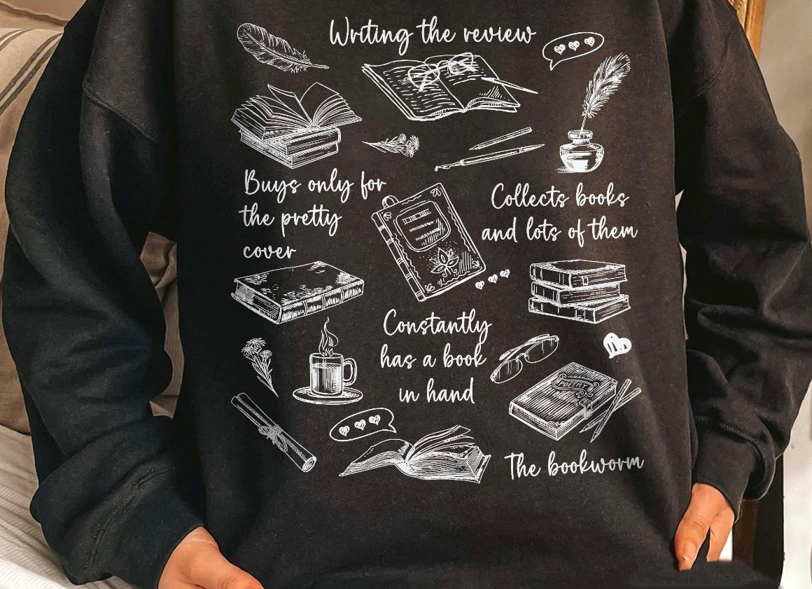 In My Bookish Era, Bookish Girl, Teacher T-, Librarian DTF Transfers | 2026 (Copy)
