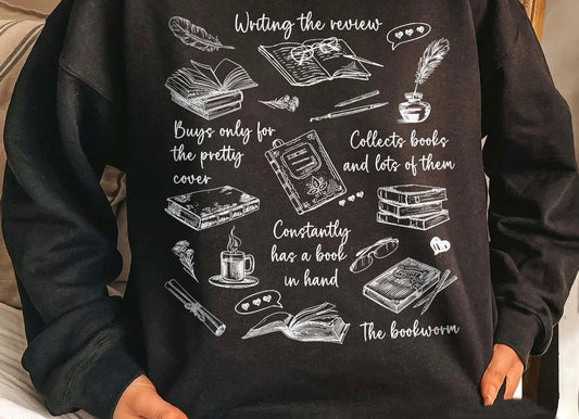 In My Bookish Era, Bookish Girl, Teacher T-, Librarian DTF Transfers | 2026 (Copy)