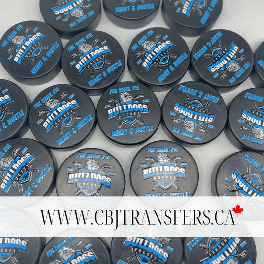 Custom Hockey Pucks