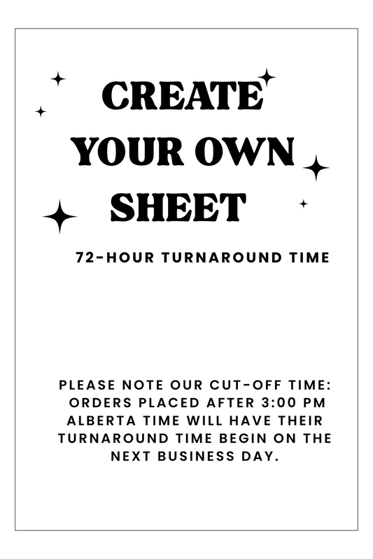 Create Your Own Gang sheet- DTF Transfer