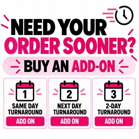 DTF RUSH ORDER ADD-ON — SAME-DAY, NEXT-DAY & 2-DAY TURNAROUND