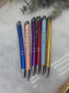 Custom Engraved Text Pens | Black Ink | Assorted Colors