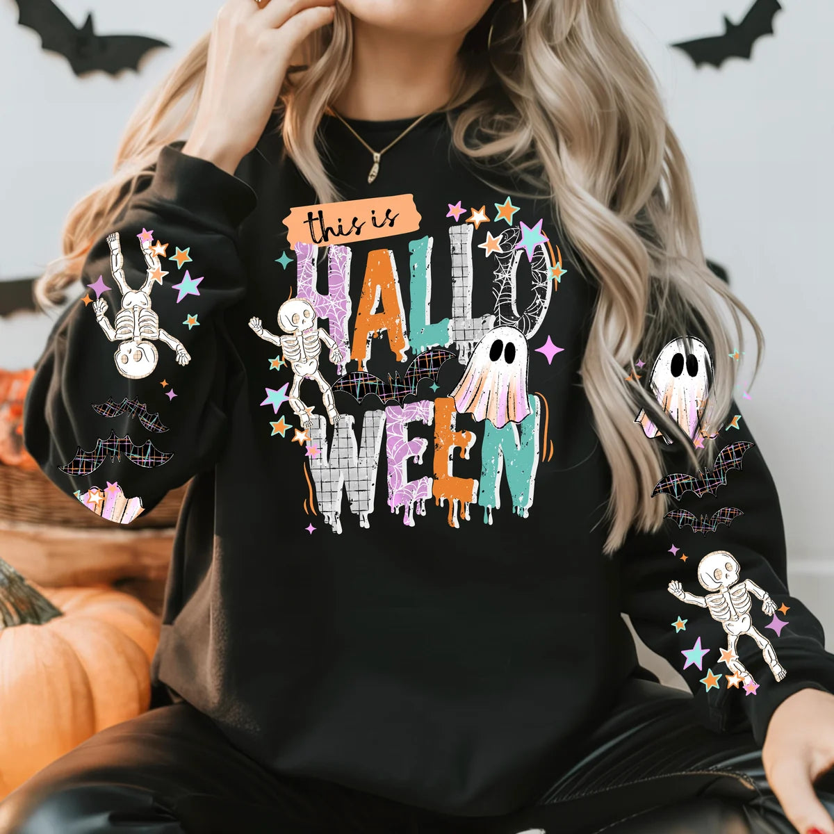 This is Halloween w/ sleeve | DTF Transfers