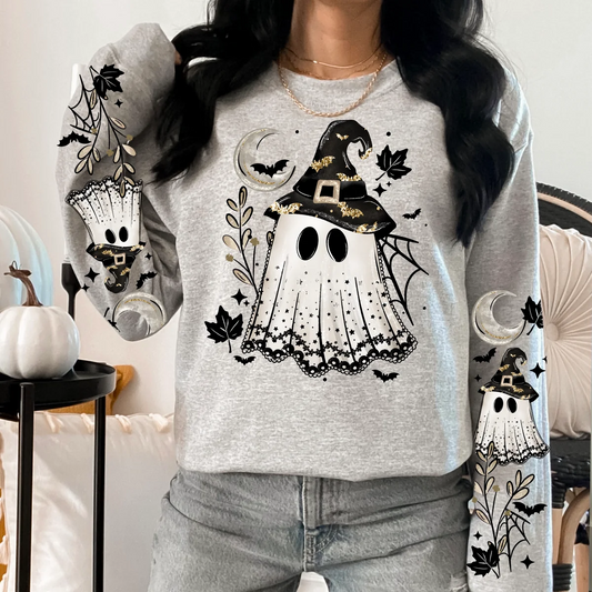 Ghost Witch w/ sleeve | DTF Transfers