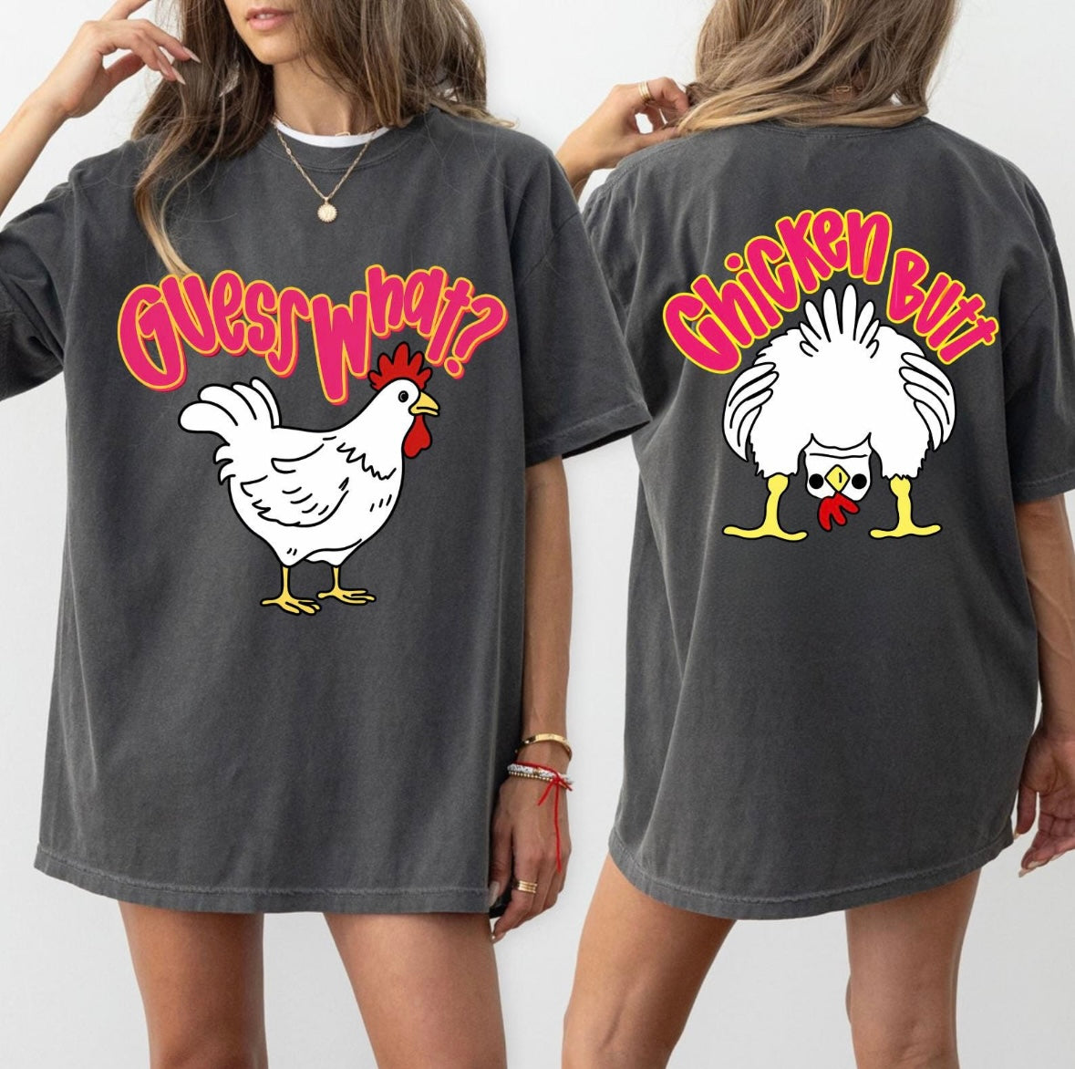 Guess What Chicken Butt  DTF Transfers | 2026