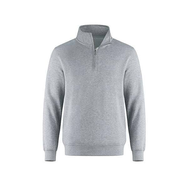 RN Embroidery Half-Zip Fleece Sweater