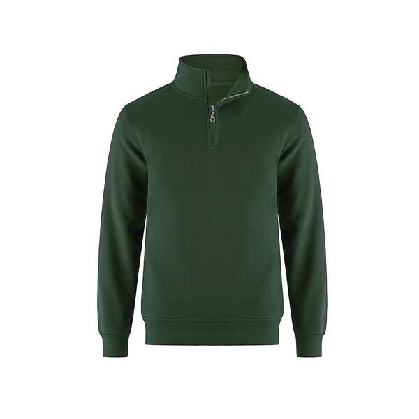 RN Embroidery Half-Zip Fleece Sweater