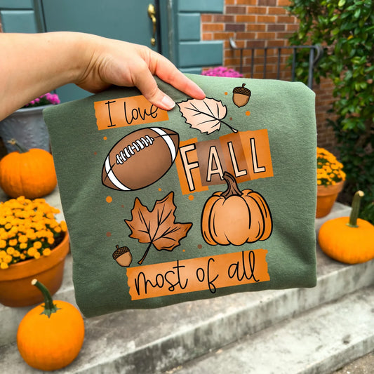 Love Fall Most Of All| DTF Transfers