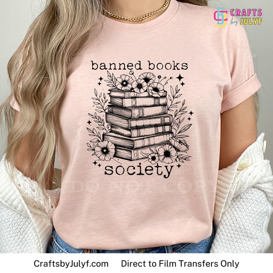 Banned Books Society - Direct to Film Transfer