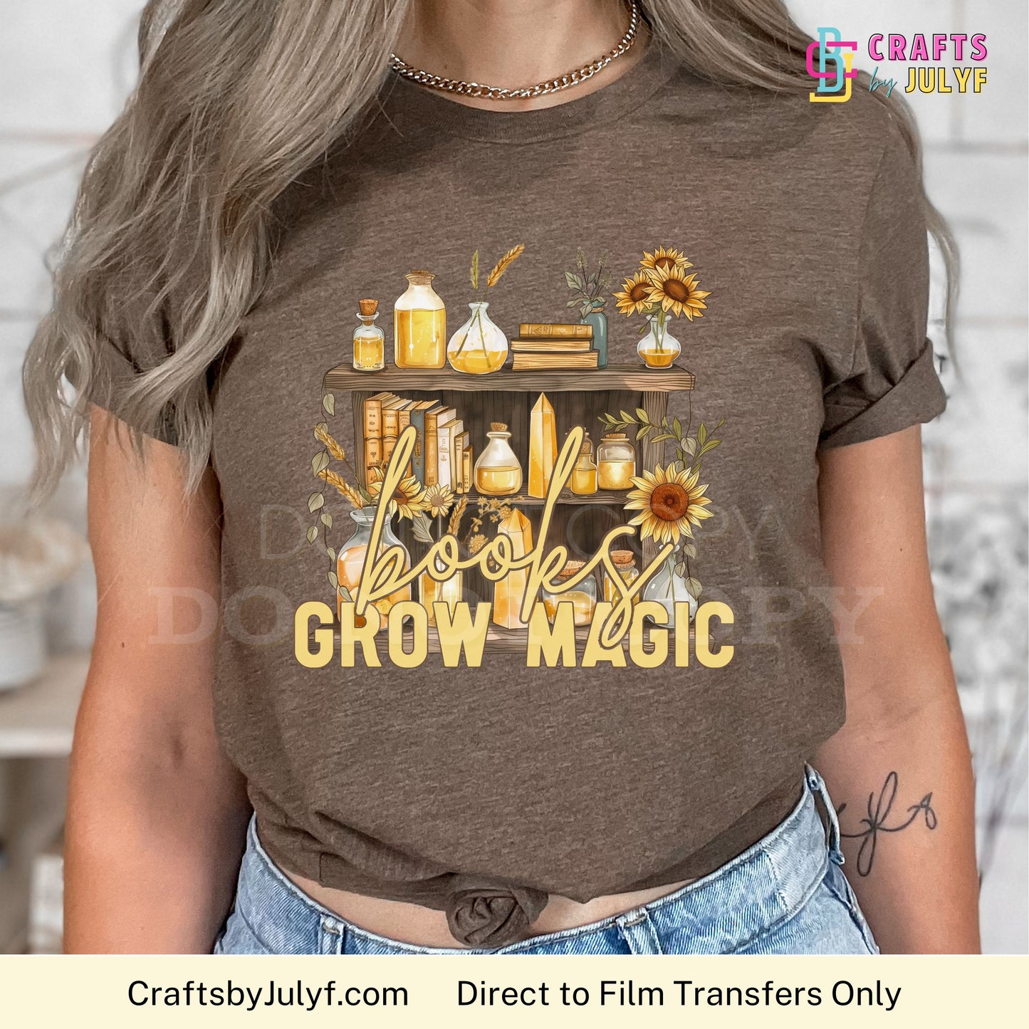 Books Grow Magic - Direct to Film Transfers