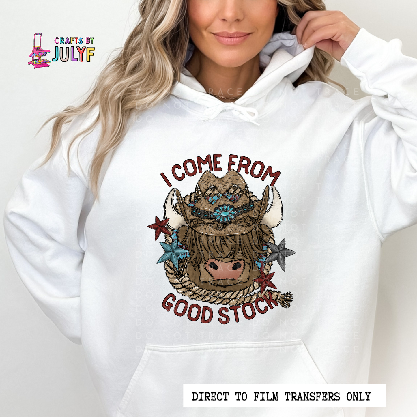 I come from good stock DTF Transfers - 000349