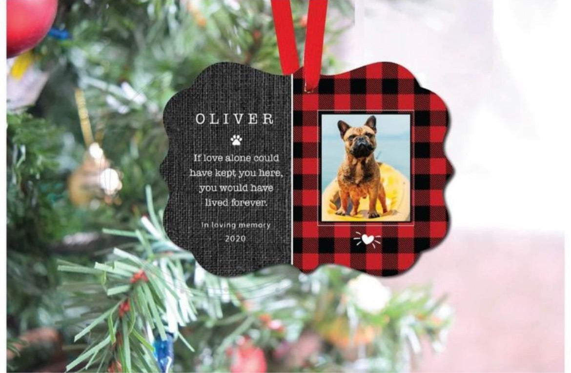 Custom Pet Ornament-Sublimation