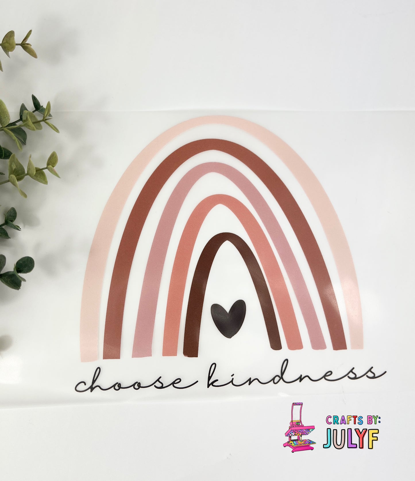 Choose Kindness Rainbow DTF Transfers - 000318