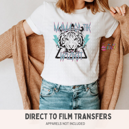 Mama of wild DTF Transfers-000229